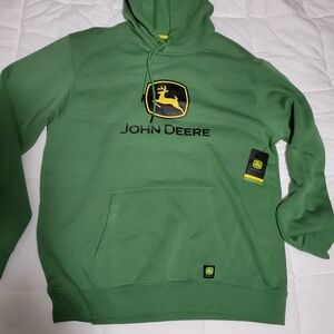 John Deere Classic Green Men's Hoodie
